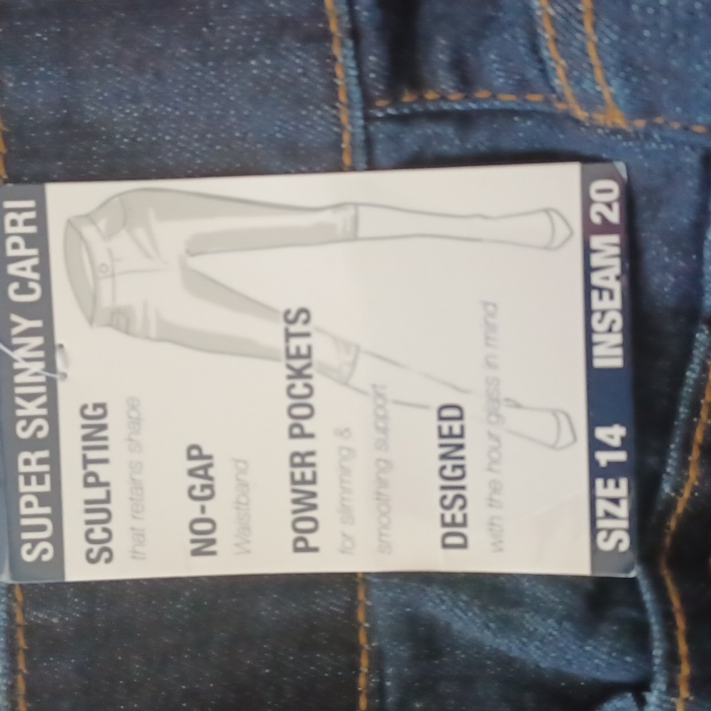 Distressed Capris - Picture 2 of 2